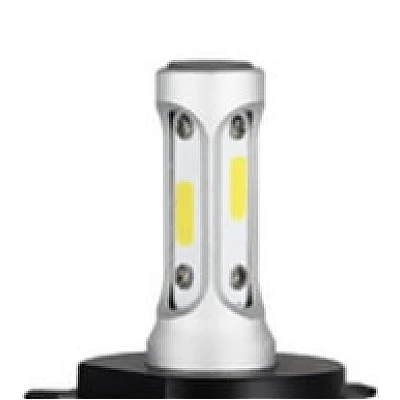 Kit becuri led auto COB S2 H4 2 buc/set 8000Lumeni temperatura 6000K/Alb putere 72W Kit becuri led auto COB S2 H4 2 buc/set 8000Lumeni temperatura 6000K/Alb putere 72W