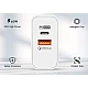 Incarcator de priza putere 65W cu 2 porturi Alb