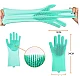 Set 2 manusi profesionale din silicon pentru spatal vase Set 2 manusi profesionale din silicon pentru spatal vase
