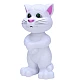 Jucarie Vorbitoare Talking Tom ALB 20 cm Jucarie Vorbitoare Talking Tom ALB 20 cm