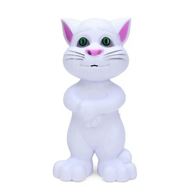 Jucarie Vorbitoare Talking Tom ALB 20 cm Jucarie Vorbitoare Talking Tom ALB 20 cm