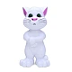 Jucarie Vorbitoare Talking Tom ALB 20 cm Jucarie Vorbitoare Talking Tom ALB 20 cm