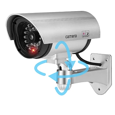 Camera Falsa Dummy de supraveghere cu LED IR Rosu Camera Falsa Dummy de supraveghere cu LED IR Rosu