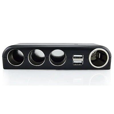 Priza auto No. 1525 cu 4 porturi de iesire si 2 USB Priza auto No. 1525 cu 4 porturi de iesire si 2 USB