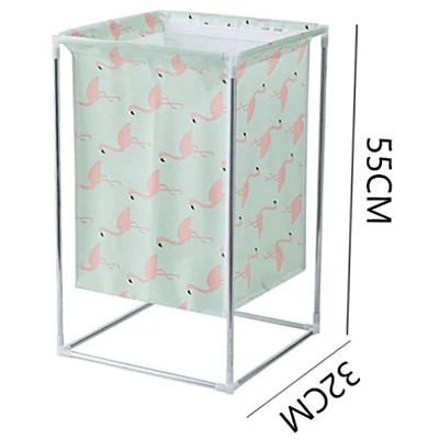 Cos de Rufe Multicolor cu suport metalic Cos de Rufe Multicolor cu suport metalic