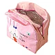 Geanta de pranz termica din panza Pink Bunny Geanta de pranz termica din panza Pink Bunny