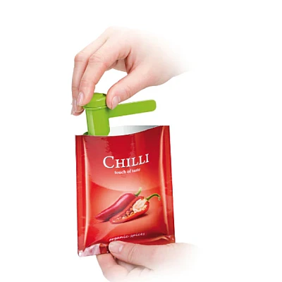 Cleme cu orificii pentru plicuri de condimente 12 buc cu suport Drept Cleme cu orificii pentru plicuri de condimente 12 buc cu suport Drept