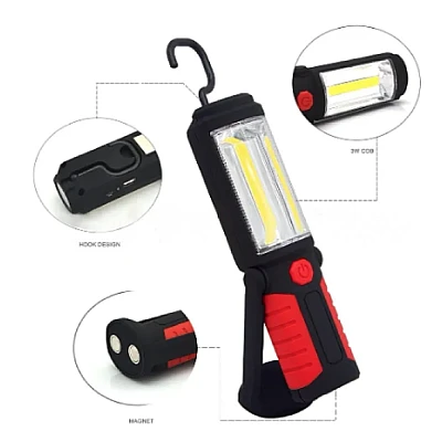 Lampa de lucru 3w COB LED cu prindere magnetica Lampa de lucru 3w COB LED cu prindere magnetica