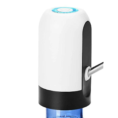 Pompa electrica LED pentru bidoane cu USB Pompa electrica LED pentru bidoane cu USB