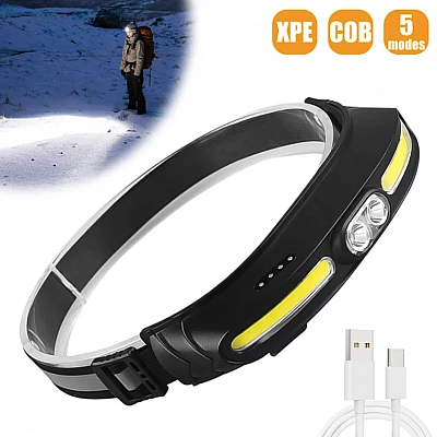 Lanterna profesionala de cap CH-500 ultra luminoasa Lanterna profesionala de cap CH-500 ultra luminoasa