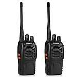 Set doua statii radio emisie receptie portabile Baofeng BF 888S 