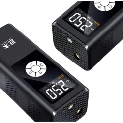 Compresor de aer digital JM 8803 portabil cu lanterna Compresor de aer digital JM 8803 portabil cu lanterna