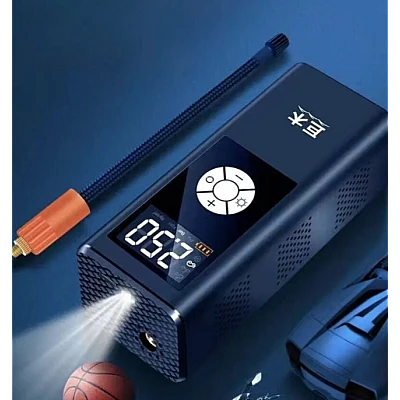 Compresor de aer digital JM 8803 portabil cu lanterna Compresor de aer digital JM 8803 portabil cu lanterna