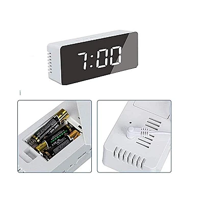 Ceas digital led mirror clock DS-3658L afisaj ROSU