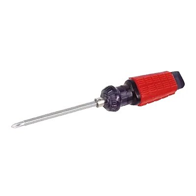 Surubelnita cu 2 capete Magnetice si maner Rosu Antialunecare Surubelnita cu 2 capete Magnetice si maner Rosu Antialunecare
