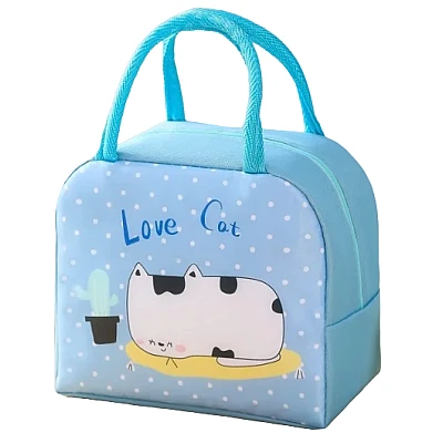 UB Geanta de pranz termica din panza Love Cat UB Geanta de pranz termica din panza Love Cat