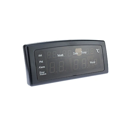 Ceas digital de masa 909-A LED cu alarma si termometru Ceas digital de masa 909-A LED cu alarma si termometru