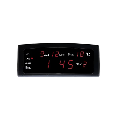 Ceas digital de masa 909-A LED cu alarma si termometru Ceas digital de masa 909-A LED cu alarma si termometru