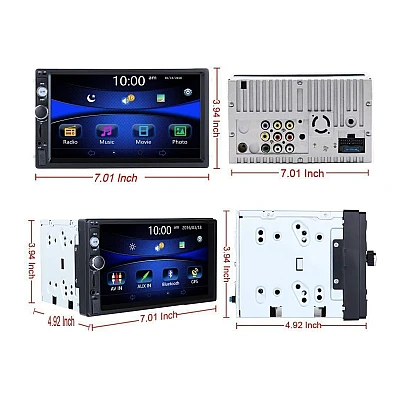 Video player auto bluetooth 7020 LCD cu touchscreen Video player auto bluetooth 7020 LCD cu touchscreen