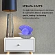 Lampa De Veghe In Forma de Scoica Cu Perla In Interior 8 Culori LED Lampa De Veghe In Forma de Scoica Cu Perla In Interior 8 Culori LED
