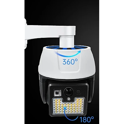 Camera falsa solara 66 led smd HW-5118-1 Camera falsa solara 66 led smd HW-5118-1