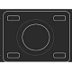 Set 4 Roti 32mm NEGRE Pivotante NEGRE ROTILE culoarea Negru Set 4 Roti 32mm NEGRE Pivotante NEGRE ROTILE culoarea Negru