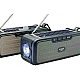 Radio portabil tip boxa cu panou solar Bluetooth L8TD 10W 1200 mAh Radio portabil tip boxa cu panou solar Bluetooth L8TD 10W 1200 mAh