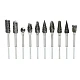 Set 10 Freze de Carbura MICI 3-4 MM  pentru Metal