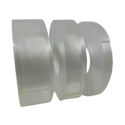 Set 3 Banda Ivy Grip 2 CM x 300 CM din SILICON transparent dublu adeziva incolora JK Set 3 Banda Ivy Grip 2 CM x 300 CM din SILICON transparent dublu adeziva incolora JK