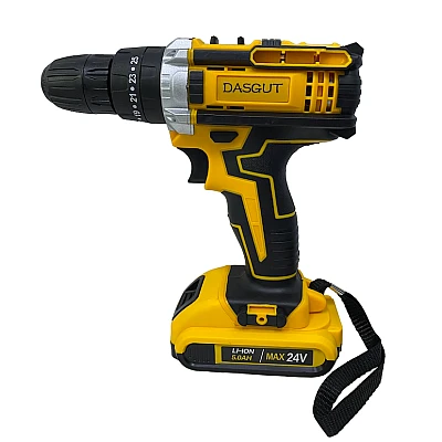 Trusa bormasina 24V cu 2 acumulatori, incarcator si 37 accesorii ZD Trusa bormasina 24V cu 2 acumulatori, incarcator si 37 accesorii ZD