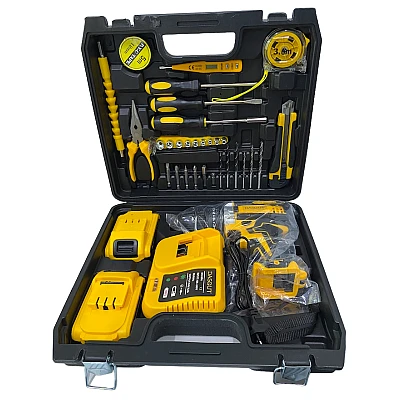 Trusa bormasina 24V cu 2 acumulatori, incarcator si 37 accesorii ZD Trusa bormasina 24V cu 2 acumulatori, incarcator si 37 accesorii ZD