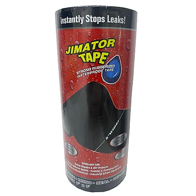 Banda Super Adeziva Reparatoare JIMATOR TAPE lata 8" x 5' Neagra Banda Super Adeziva Reparatoare JIMATOR TAPE lata 8" x 5' Neagra