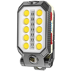 Mini lampa de lucru W599B cu baza magnetica si 4 moduri iluminare