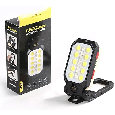 Mini lampa de lucru W599B cu baza magnetica si 4 moduri iluminare Mini lampa de lucru W599B cu baza magnetica si 4 moduri iluminare