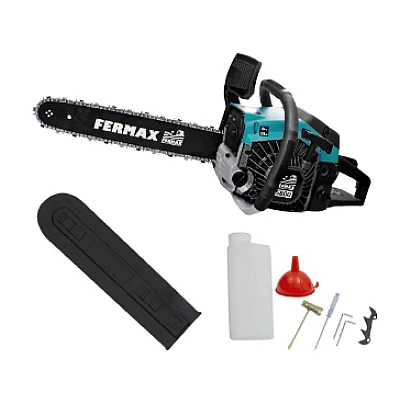 Drujba Pe Benzina Fermax 5800 5.8 Cp 58 Cc 3.8 Kw cu 2 lanturi si 2 lame Drujba Pe Benzina Fermax 5800 5.8 Cp 58 Cc 3.8 Kw cu 2 lanturi si 2 lame