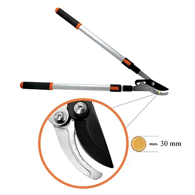 Foarfeca pentru crengi cu maner telescopic de la 27" pana la 41" Foarfeca pentru crengi cu maner telescopic de la 27" pana la 41"