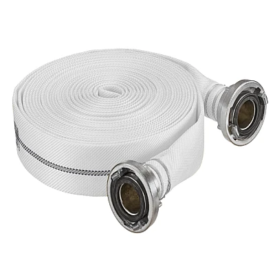 Furtun apa pompieri 30 m 2" cu conectori ALB Furtun apa pompieri 30 m 2" cu conectori ALB