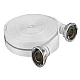 Furtun apa pompieri 30 m 2" cu conectori ALB Furtun apa pompieri 30 m 2" cu conectori ALB