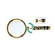 Lupa clasica cu maner 70 mm model dragon AURIU Lupa clasica cu maner 70 mm model dragon AURIU