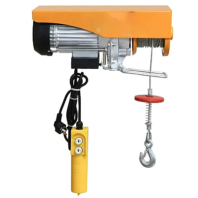 Scripete pentru troliu electric PA400 de 70/300 kg franghie de ridicare 20 m Scripete pentru troliu electric PA400 de 70/300 kg franghie de ridicare 20 m