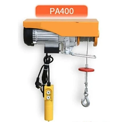 Scripete pentru troliu electric PA400 de 70/300 kg franghie de ridicare 20 m Scripete pentru troliu electric PA400 de 70/300 kg franghie de ridicare 20 m