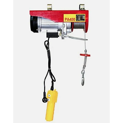 Scripete pentru troliu electric PA400 de 70/300 kg franghie de ridicare 20 m Scripete pentru troliu electric PA400 de 70/300 kg franghie de ridicare 20 m