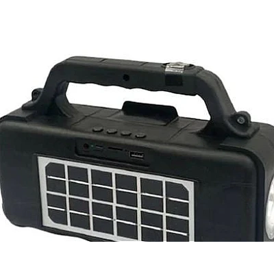 Boxa portabila cu incarcare solara SD P12 Boxa portabila cu incarcare solara SD P12