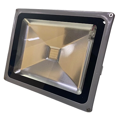 Proiector RGB LED 30W Clasic IP65 6000K cu Telecomanda Mediu 22 x 18 cm Proiector RGB LED 30W Clasic IP65 6000K cu Telecomanda Mediu 22 x 18 cm