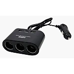 Priza auto 3 cai si USB 120W Olesson 1653