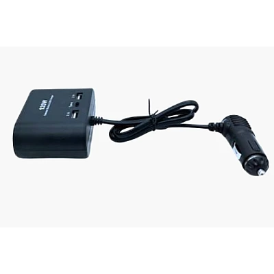 Priza auto 3 cai si USB 120W Olesson 1653 Priza auto 3 cai si USB 120W Olesson 1653