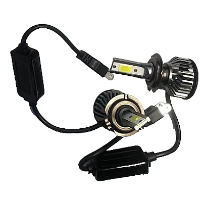 Set 2 becuri auto COB H11, 100W, lumina alb-rece, 12000 lumeni Set 2 becuri auto COB H11, 100W, lumina alb-rece, 12000 lumeni