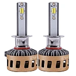 Set 2 Becuri Led H1 cu 3 Nuante De Culori (galben, alb, xenon)
