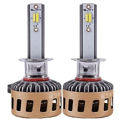 Set 2 Becuri Led H11 cu 3 Nuante De Culori (galben, alb, xenon)