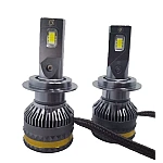 Set 2 becuri auto H1 LED A8, 100W, 15000 Lumeni, Lumina alba 6000k
